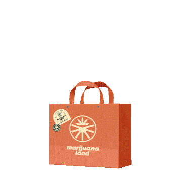 Marijuana Land shopping bag